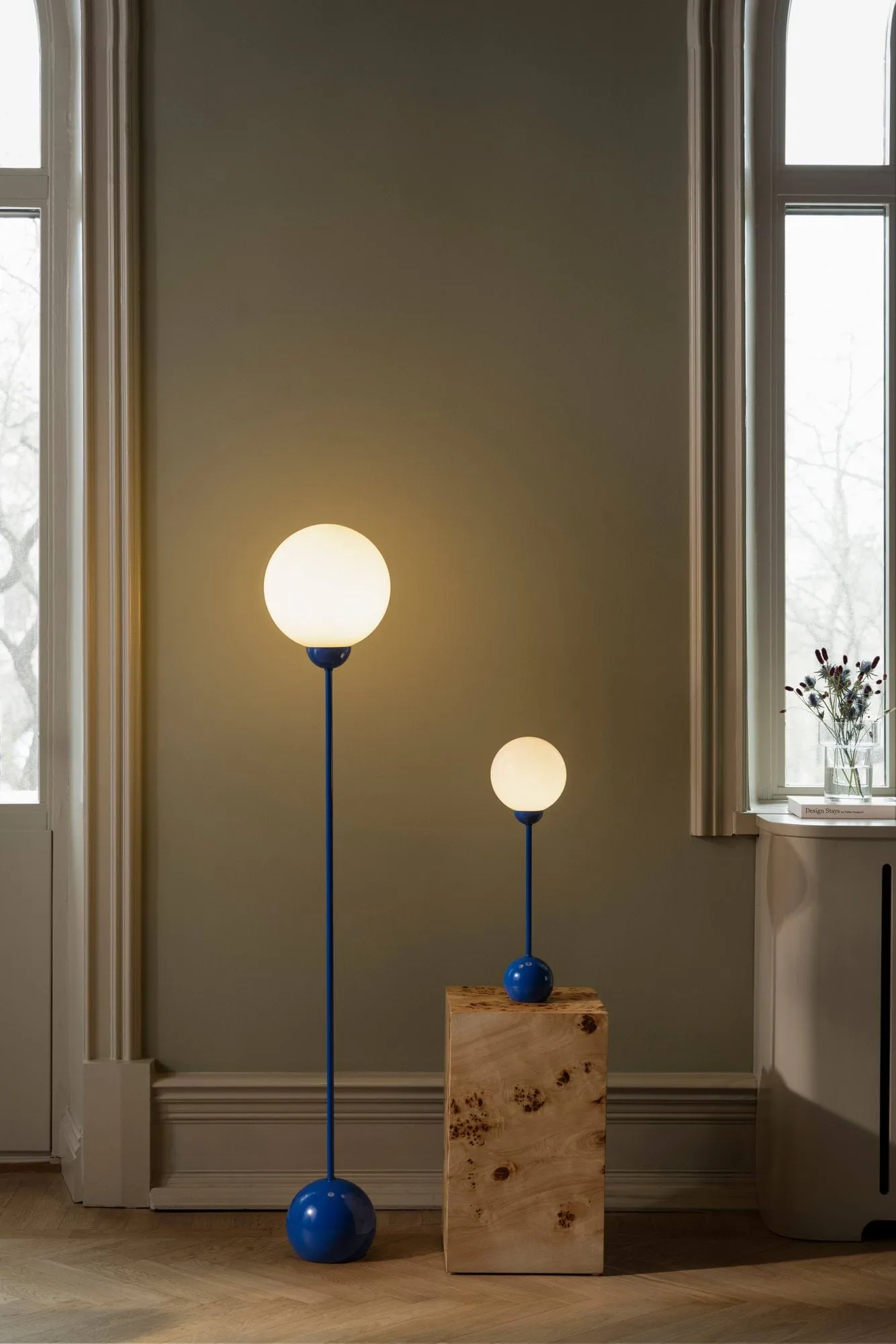 Lámpara de mesa Ripley, Azul, 52 cm Globen Lighting