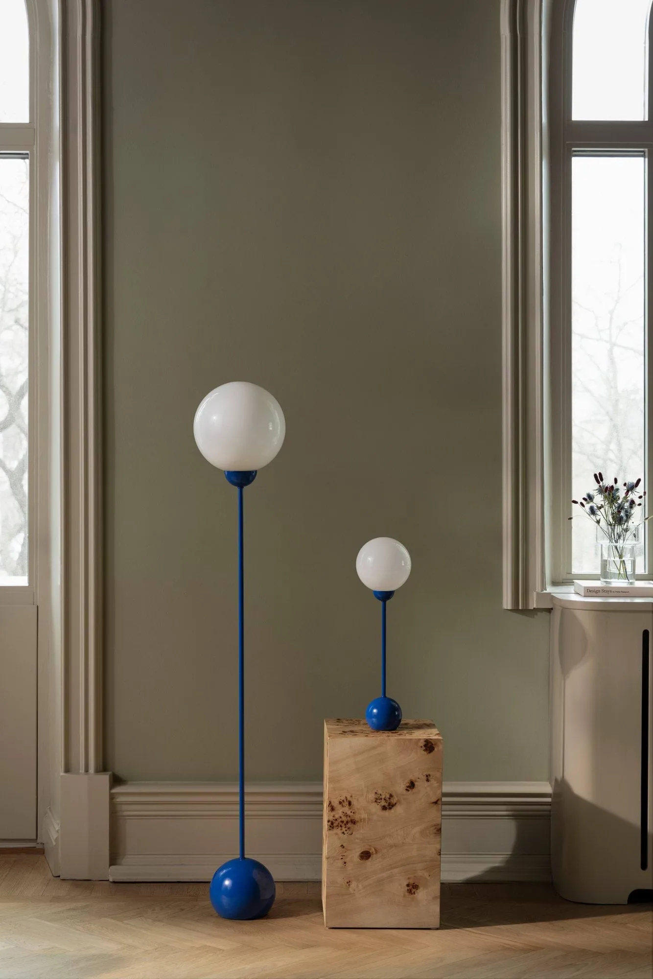 Lámpara de mesa Ripley, Azul, 52 cm Globen Lighting