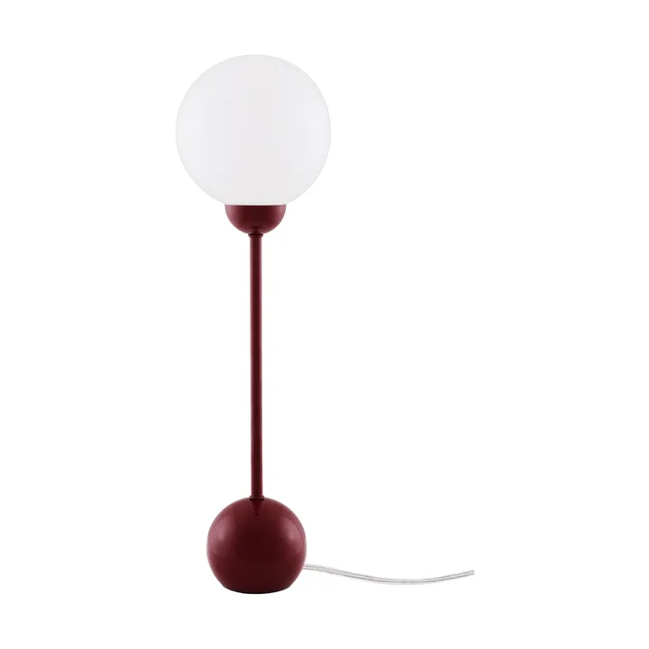 Lámpara de mesa Ripley - Burdeos (rojo), 52 cm - Globen Lighting