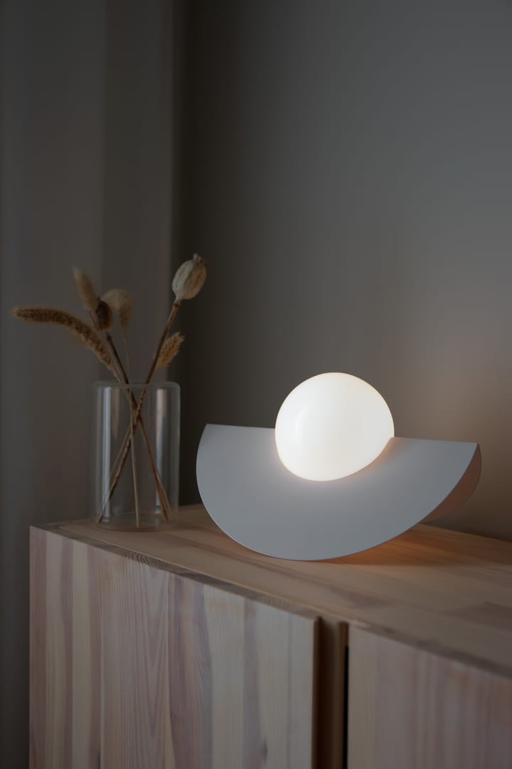 Lámpara de mesa Roccia, blanco Globen Lighting