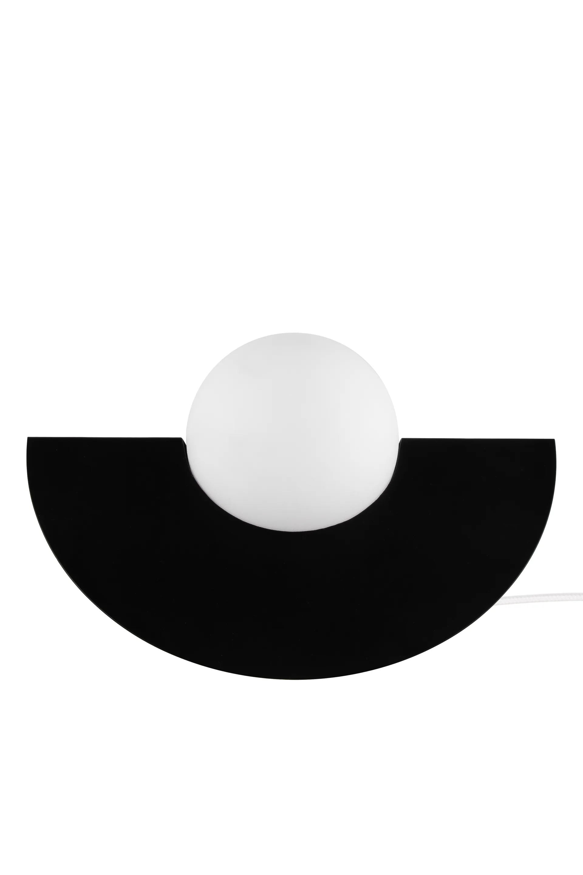 Lámpara de mesa Roccia, negro Globen Lighting