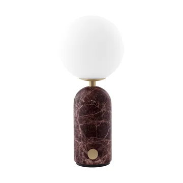 Lámpara de mesa Torrano portátil - Rosso levanto - Globen Lighting