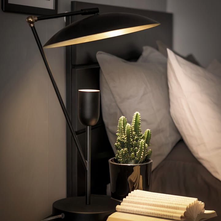 Lámpara de mesa Undercover - negro-latón cepillado - Globen Lighting