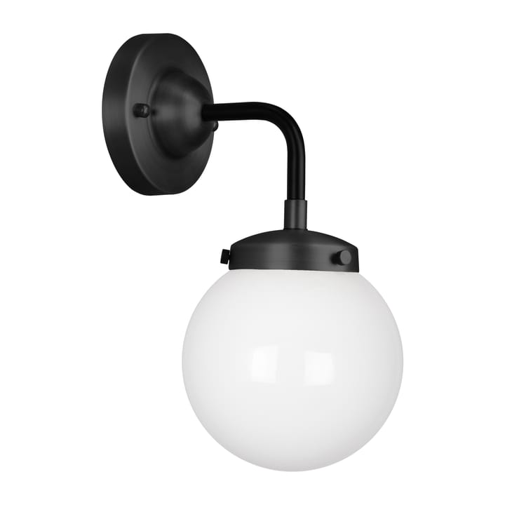 Lámpara de pared Alley 1 IP44 - negro-blanco - Globen Lighting