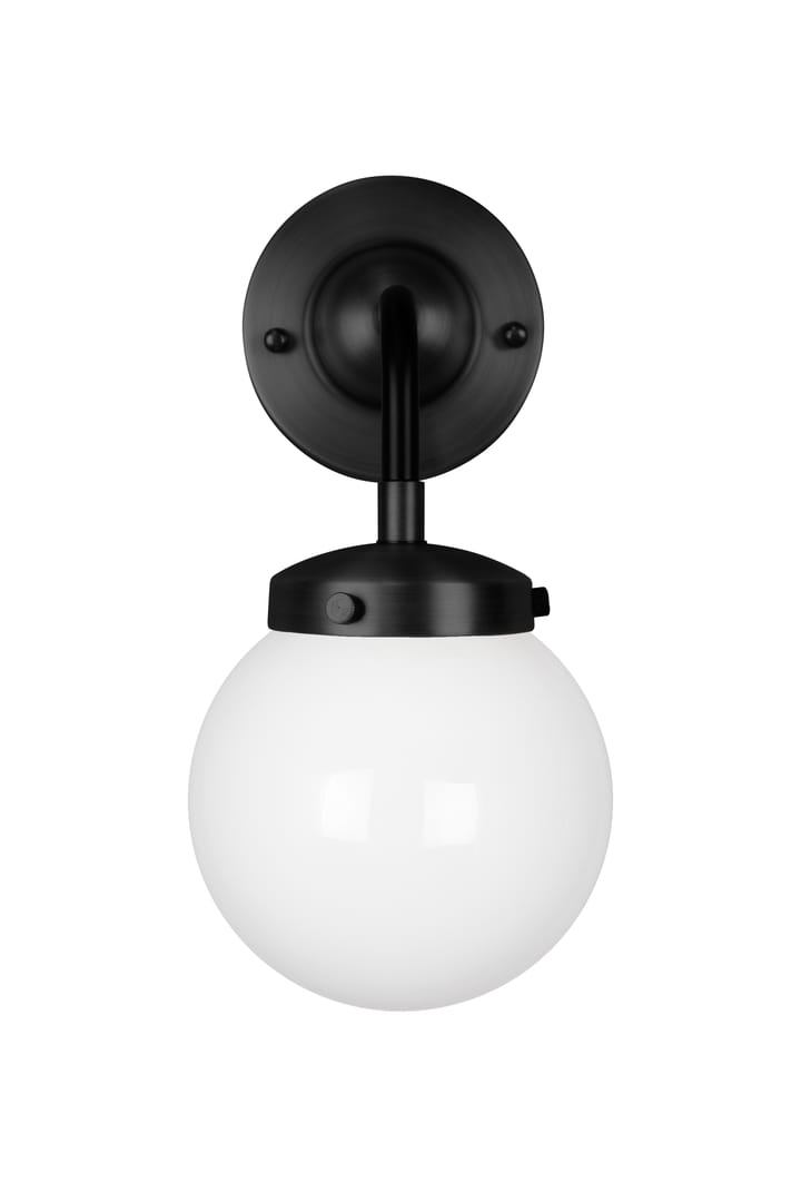 Lámpara de pared Alley 1 IP44 - negro-blanco - Globen Lighting