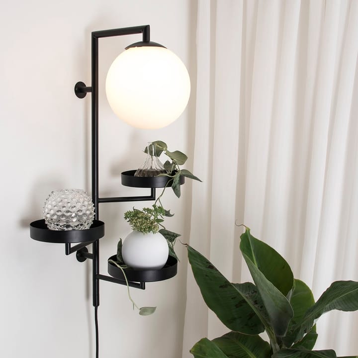 Lámpara de pared Astoria, negro Globen Lighting