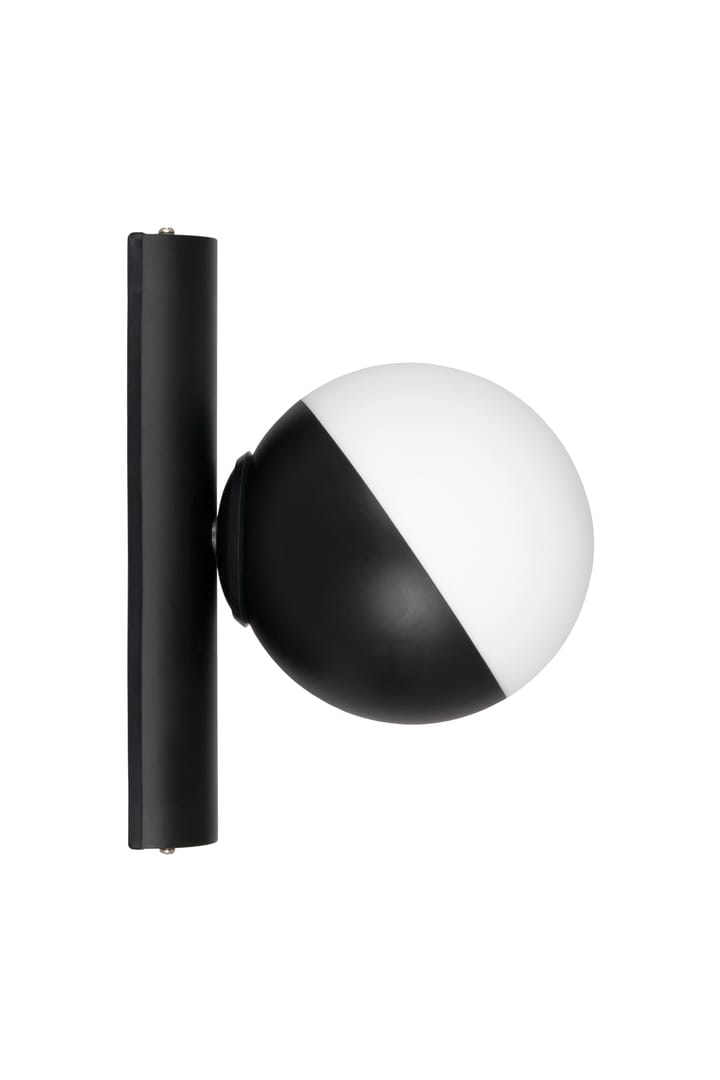 Lámpara de pared Contur Ø15 cm, Negro-blanco Globen Lighting