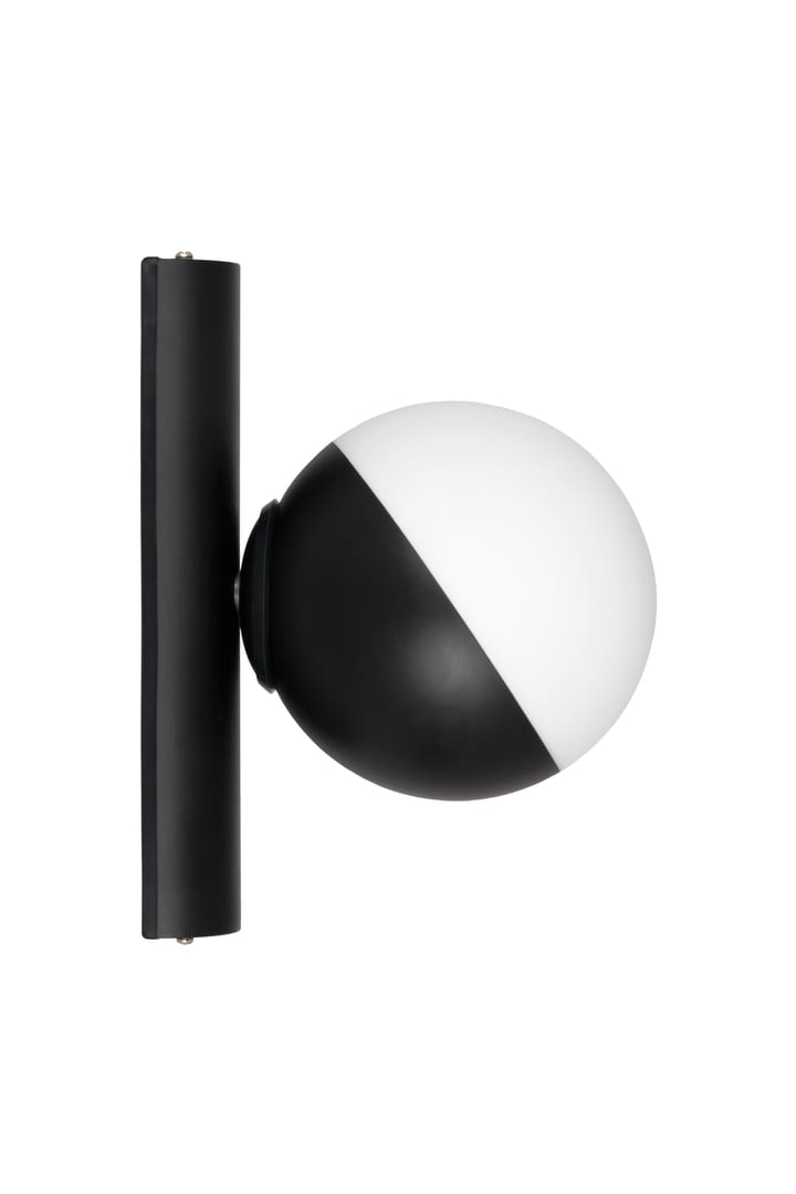 Lámpara de pared Contur Ø15 cm - Negro-blanco - Globen Lighting