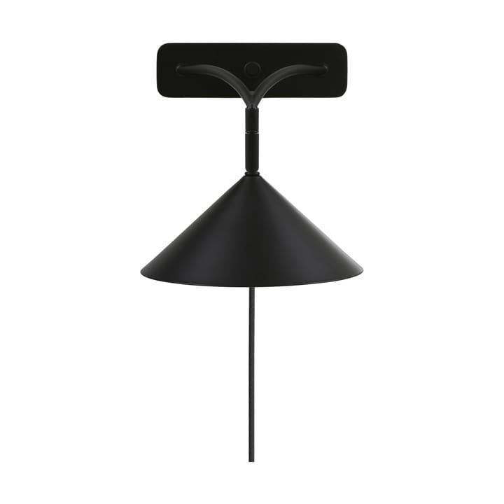 Lámpara de pared Curve, Negro Globen Lighting