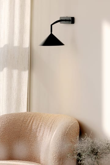 Lámpara de pared Curve - Negro - Globen Lighting