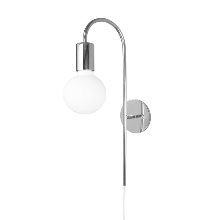 Lámpara de pared Grace, cromo Globen Lighting
