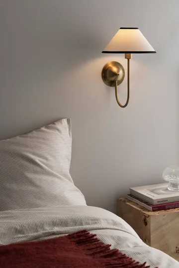Lámpara de pared Iris - Creme-noir - Globen Lighting
