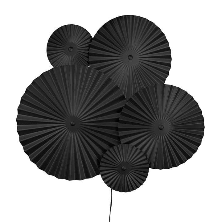 Lámpara de pared Omega, negro Globen Lighting