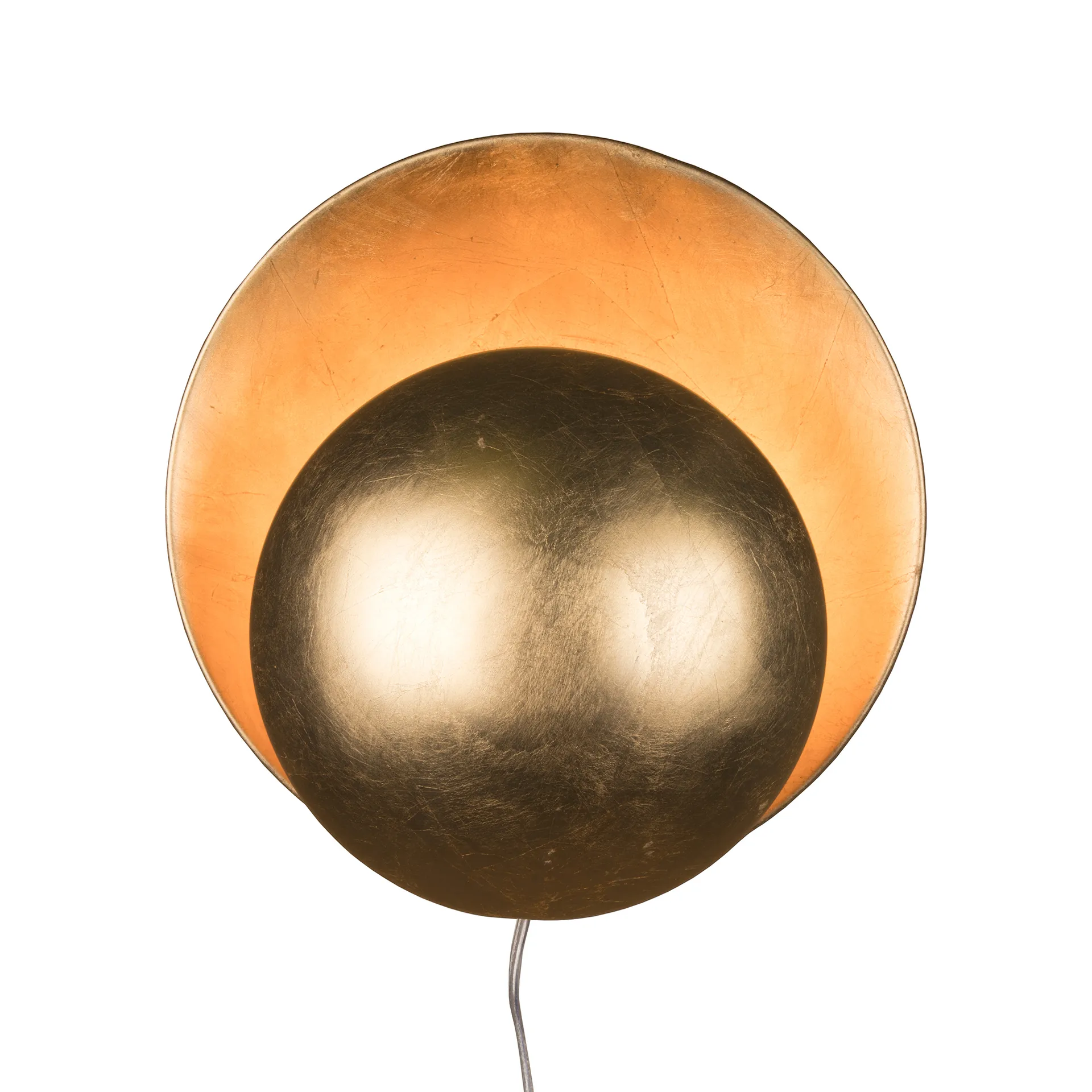 Lámpara de pared Orbit, oro Globen Lighting
