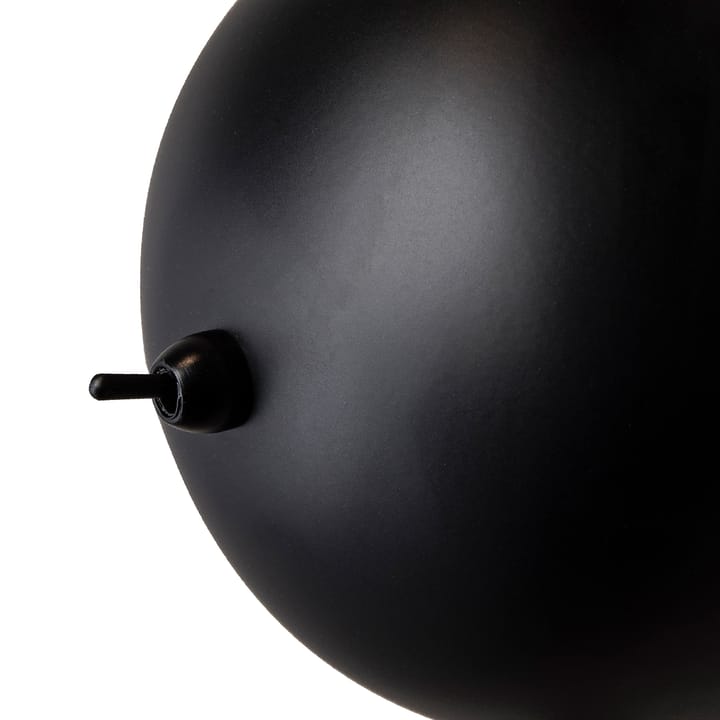 Lámpara de pared Swan, negro Globen Lighting