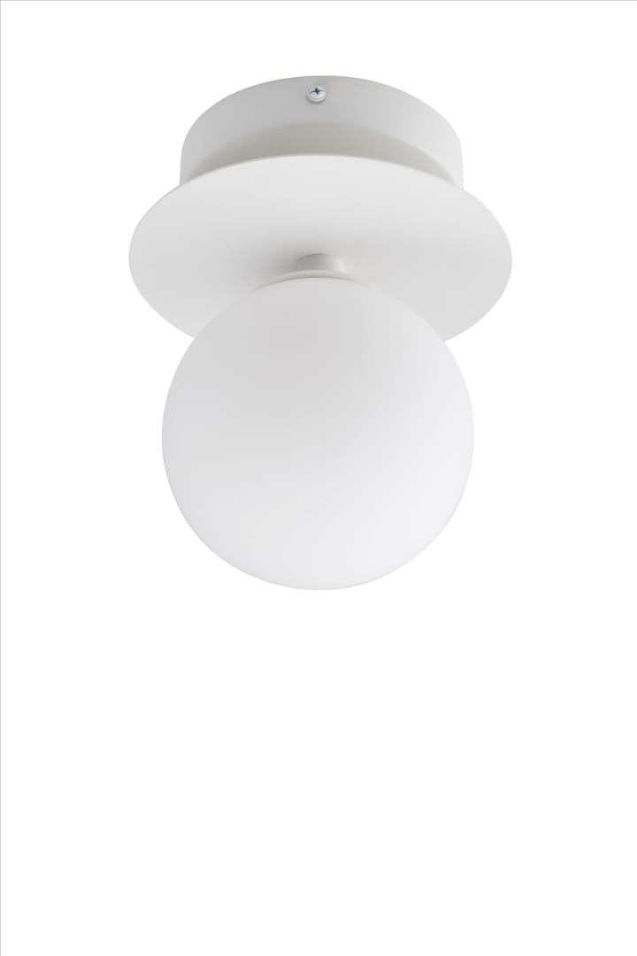 Lámpara de pared/plafón Art Deco IP44, blanco Globen Lighting