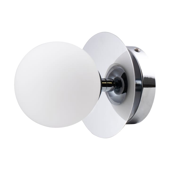 Lámpara de pared/plafón Art Deco IP44 - Cromo-blanco - Globen Lighting