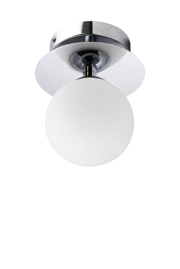 Lámpara de pared/plafón Art Deco IP44 - Cromo-blanco - Globen Lighting