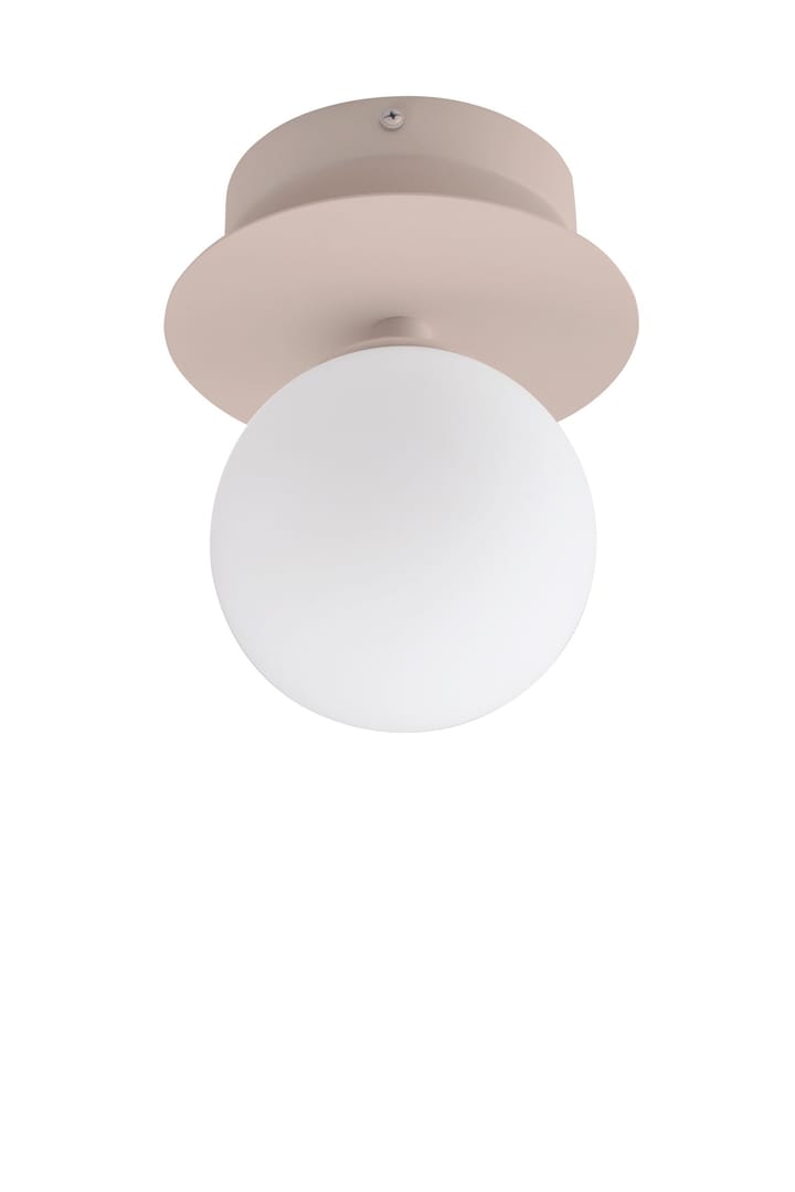 Lámpara de pared/plafón Art Deco IP44, Mud-blanco Globen Lighting