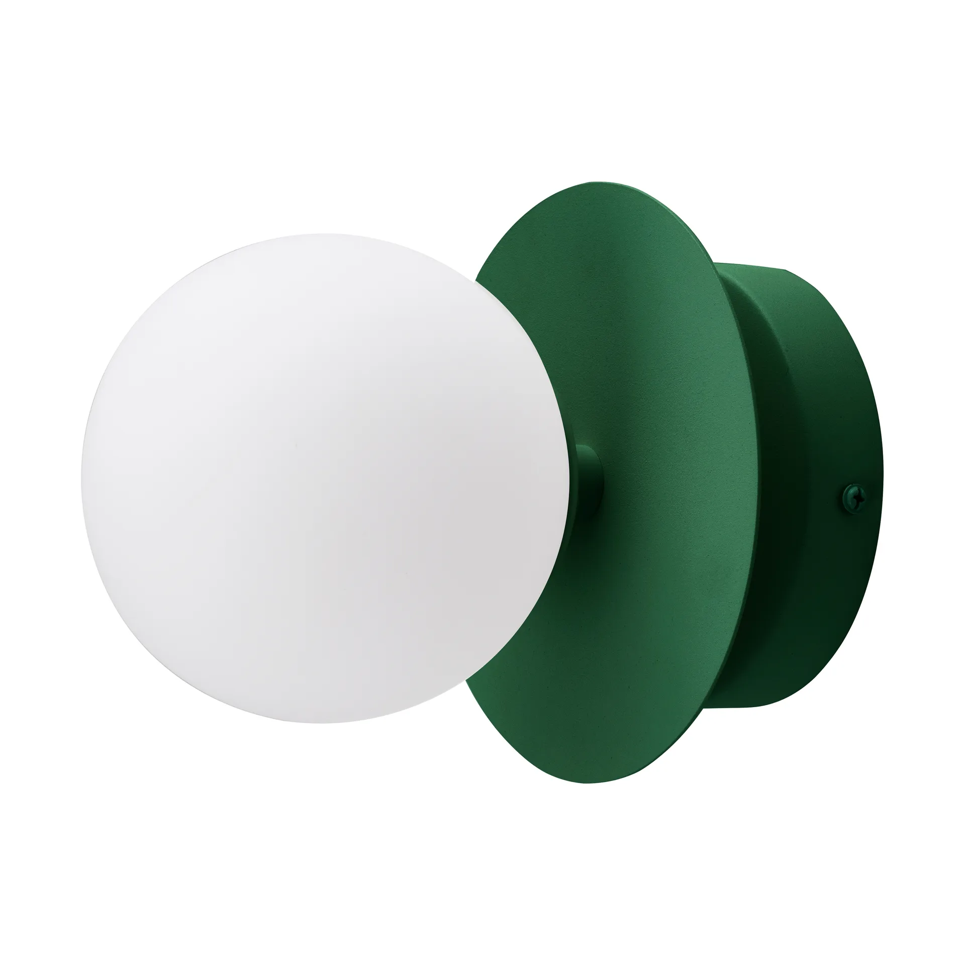 Lámpara de pared/plafón Art Deco IP44, Verde-blanco Globen Lighting