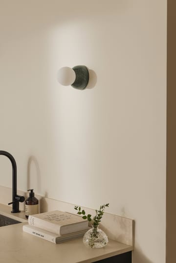 Lámpara de pared/plafón Torrano 13 cm - Mármol verde oscuro - Globen Lighting
