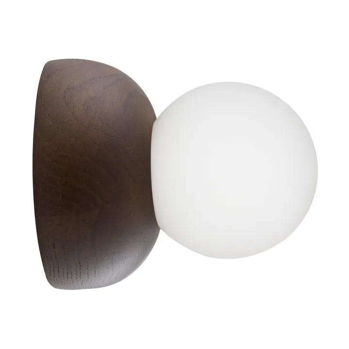 Lámpara de pared/plafón Torrano 13 cm - Roble teñido en marrón - Globen Lighting