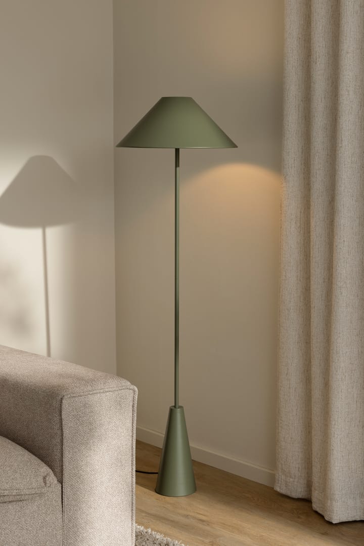 Lámpara de pie Cannes 140 cm, Verde musgo Globen Lighting