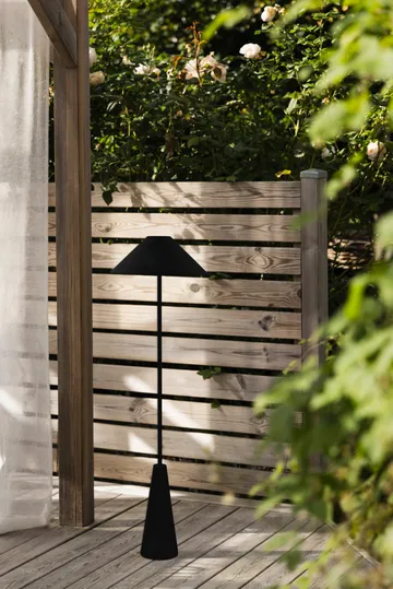 Lámpara de pie portátil Cannes - Negro - Globen Lighting