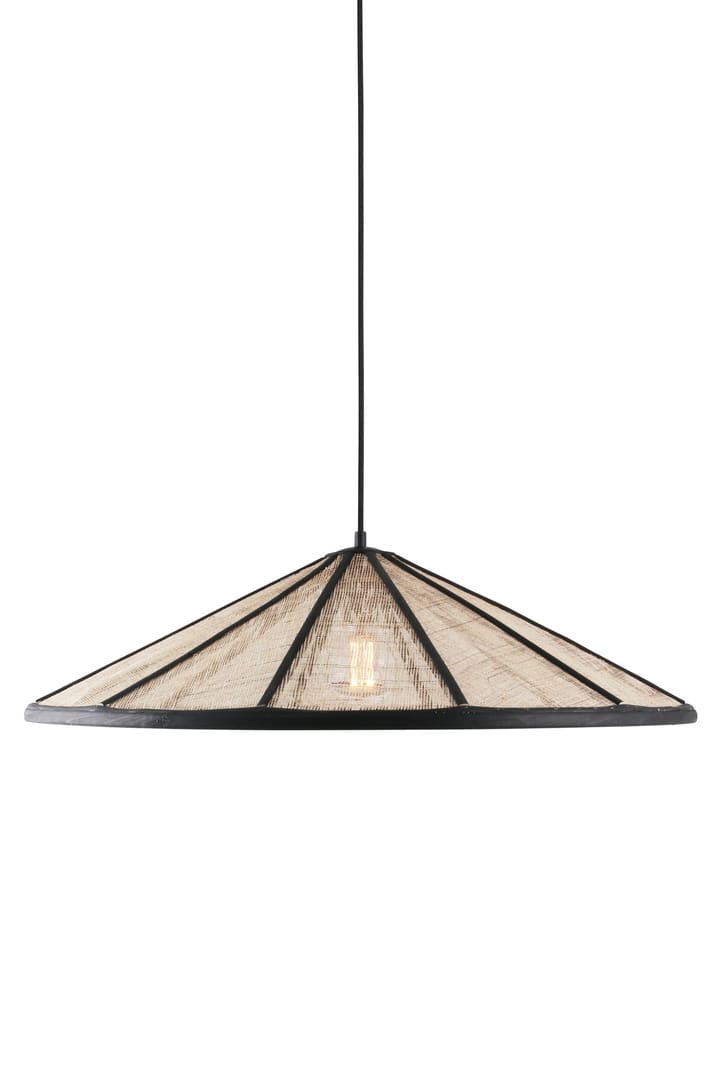 Lámpara de techo Akira Ø70 cm, Negro-crudo Globen Lighting