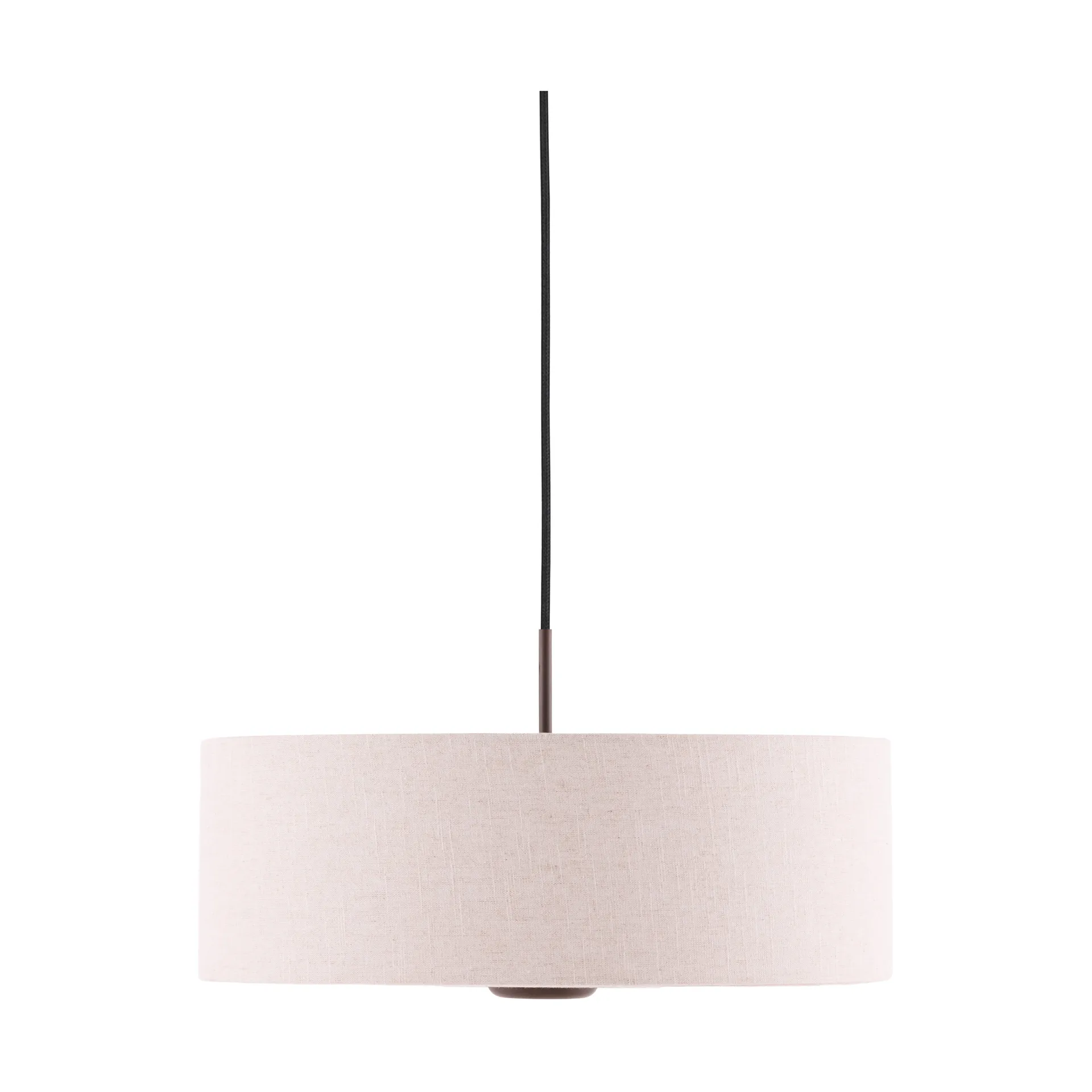 Lámpara de techo Bosco, Beige, roble teñido de marrón, Ø55 cm Globen Lighting