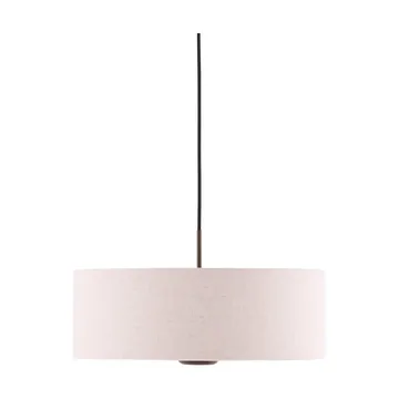 Lámpara de techo Bosco - Beige, roble teñido de marrón, Ø55 cm - Globen Lighting