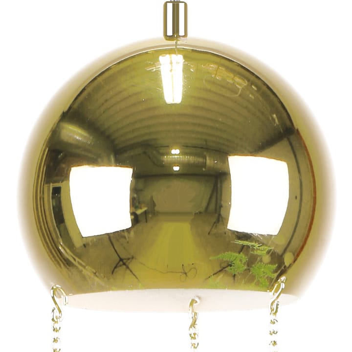 Lámpara de techo con maceta Planter, latón Globen Lighting