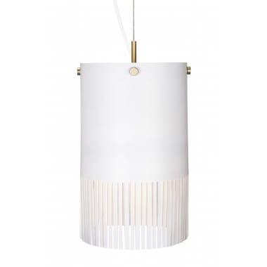 Lámpara de techo Fringe - blanco, oro - Globen Lighting