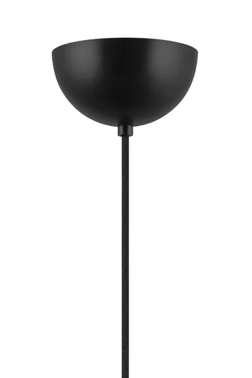 Lámpara de techo Lou - 3, Bouclé blanco-negro, 46x46 cm - Globen Lighting