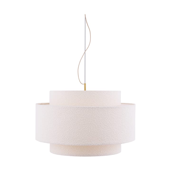 Lámpara de techo Noah Ø70 cm, Bouclé blanco Globen Lighting