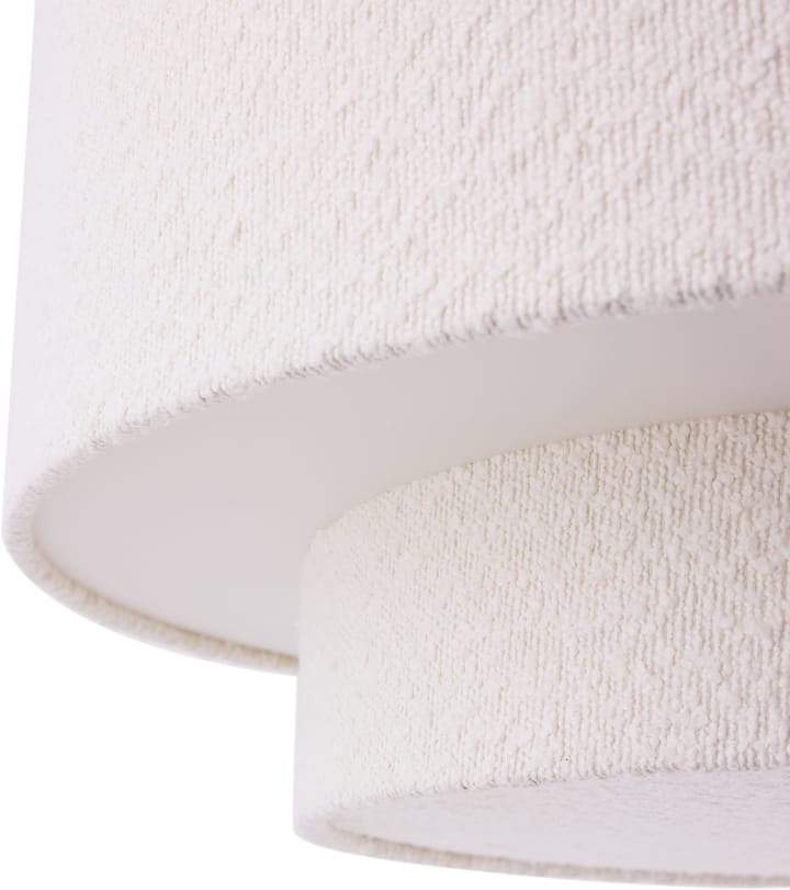 Lámpara de techo Noah Ø70 cm, Bouclé blanco Globen Lighting