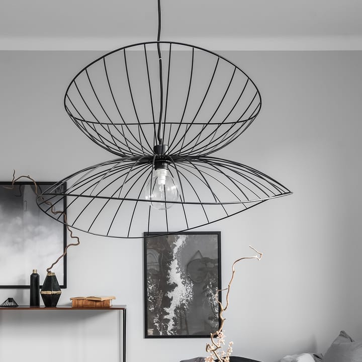 Lámpara de techo Ray Ø70 cm, negro Globen Lighting