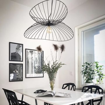 Lámpara de techo Ray Ø70 cm - negro - Globen Lighting