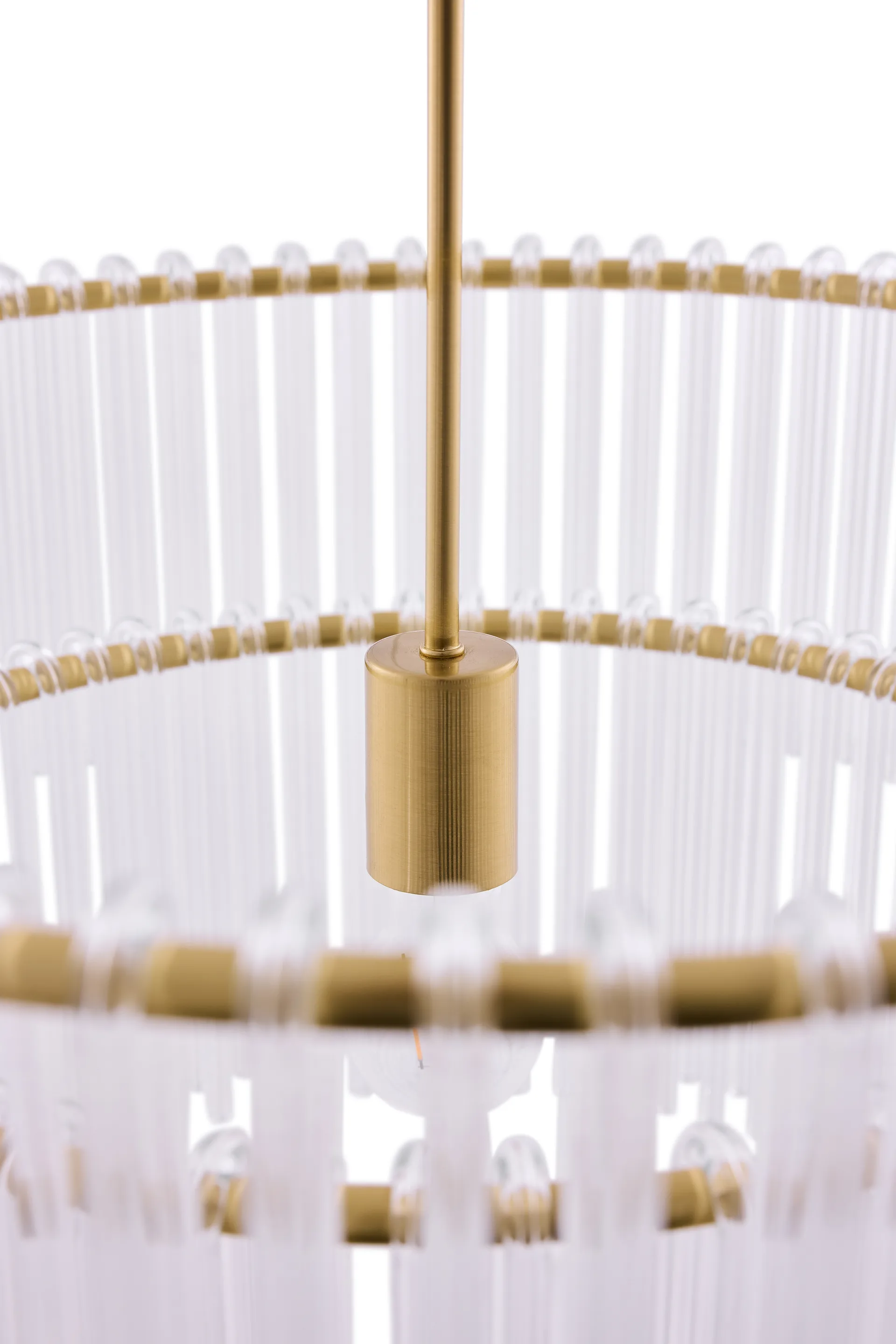 Lámpara de teco Hook 60, Latón cepillado claro Globen Lighting