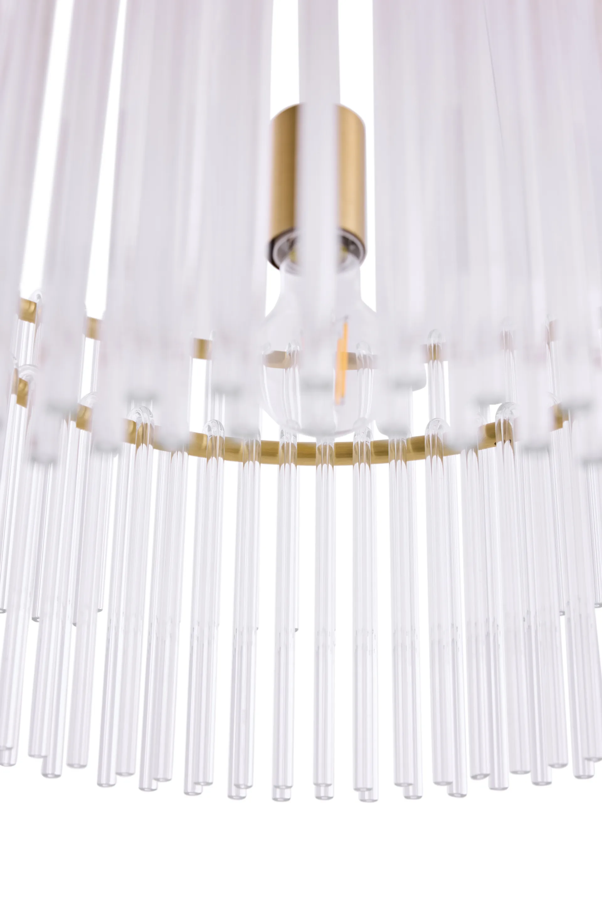 Lámpara de teco Hook 60, Latón cepillado claro Globen Lighting