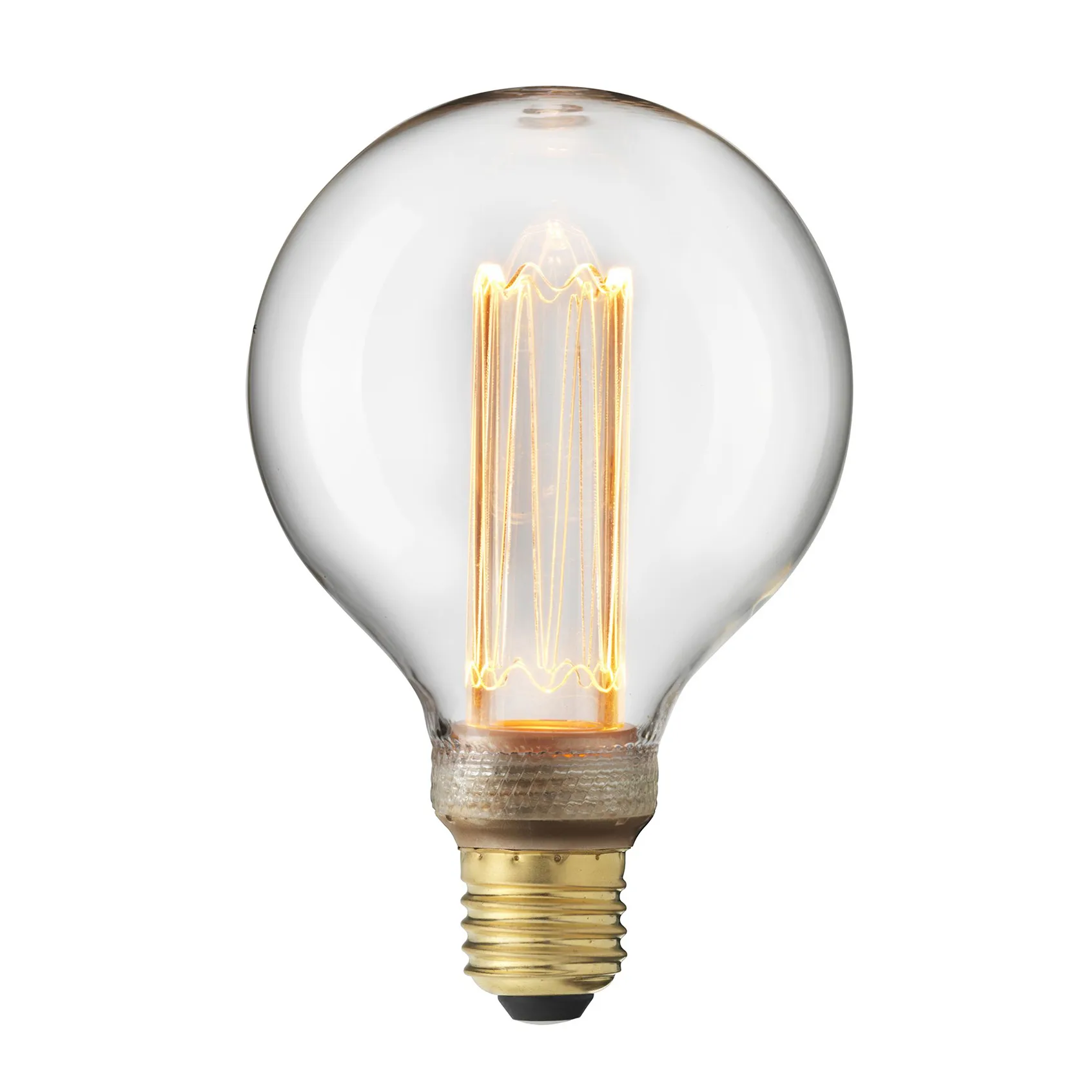 Laser filament LED E27, 9,5 cm, E27 Globen Lighting