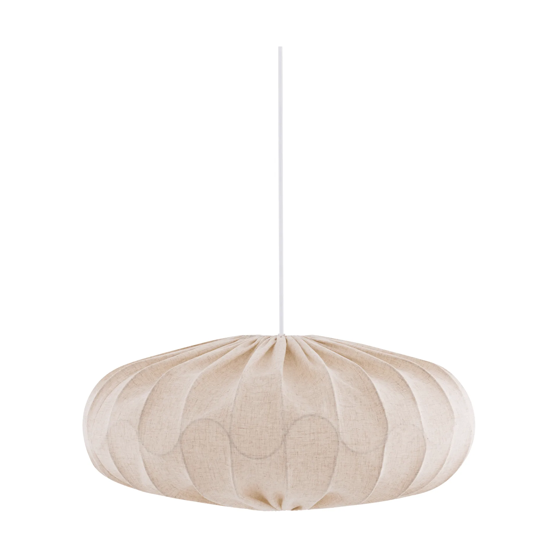 Pantalla de lámpara Bladverk Ø70 cm, Beige Globen Lighting