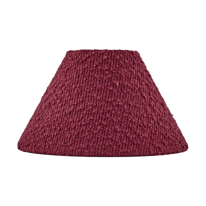 Pantalla de lámpara Iris 20 - Bouclé burdeos - Globen Lighting