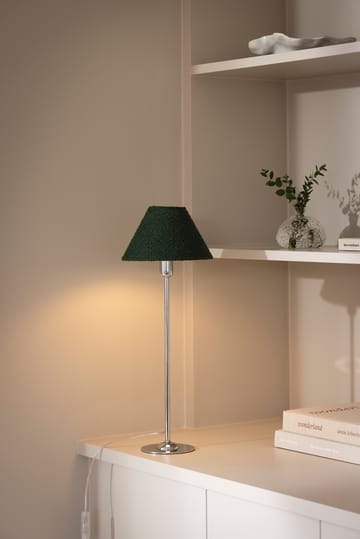 Pantalla de lámpara Iris 20 - Bouclé musgo verde - Globen Lighting