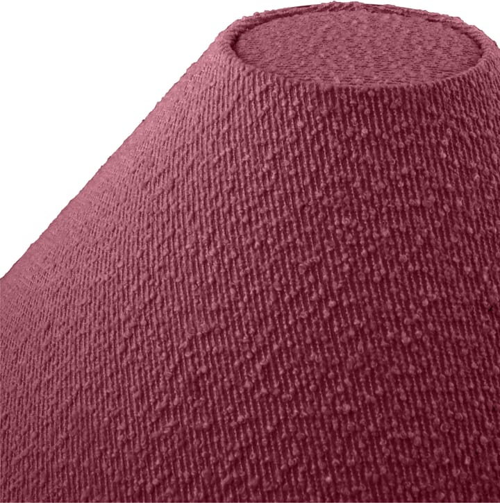 Pantalla de lámpara Iris 45, Bouclé burdeos Globen Lighting
