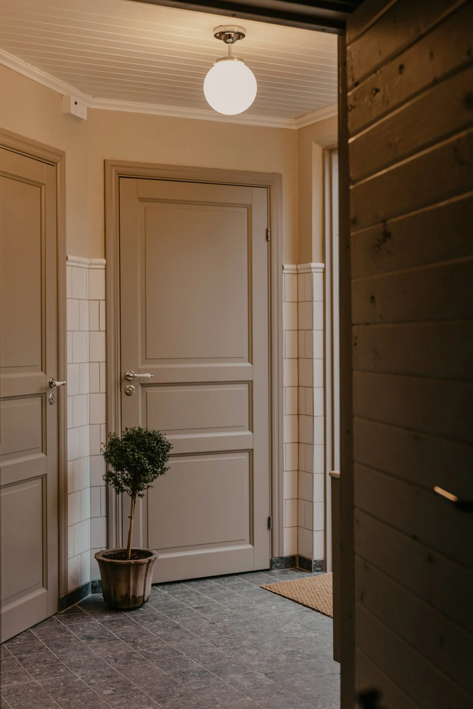 Plafón Alley IP44, Cromo Globen Lighting