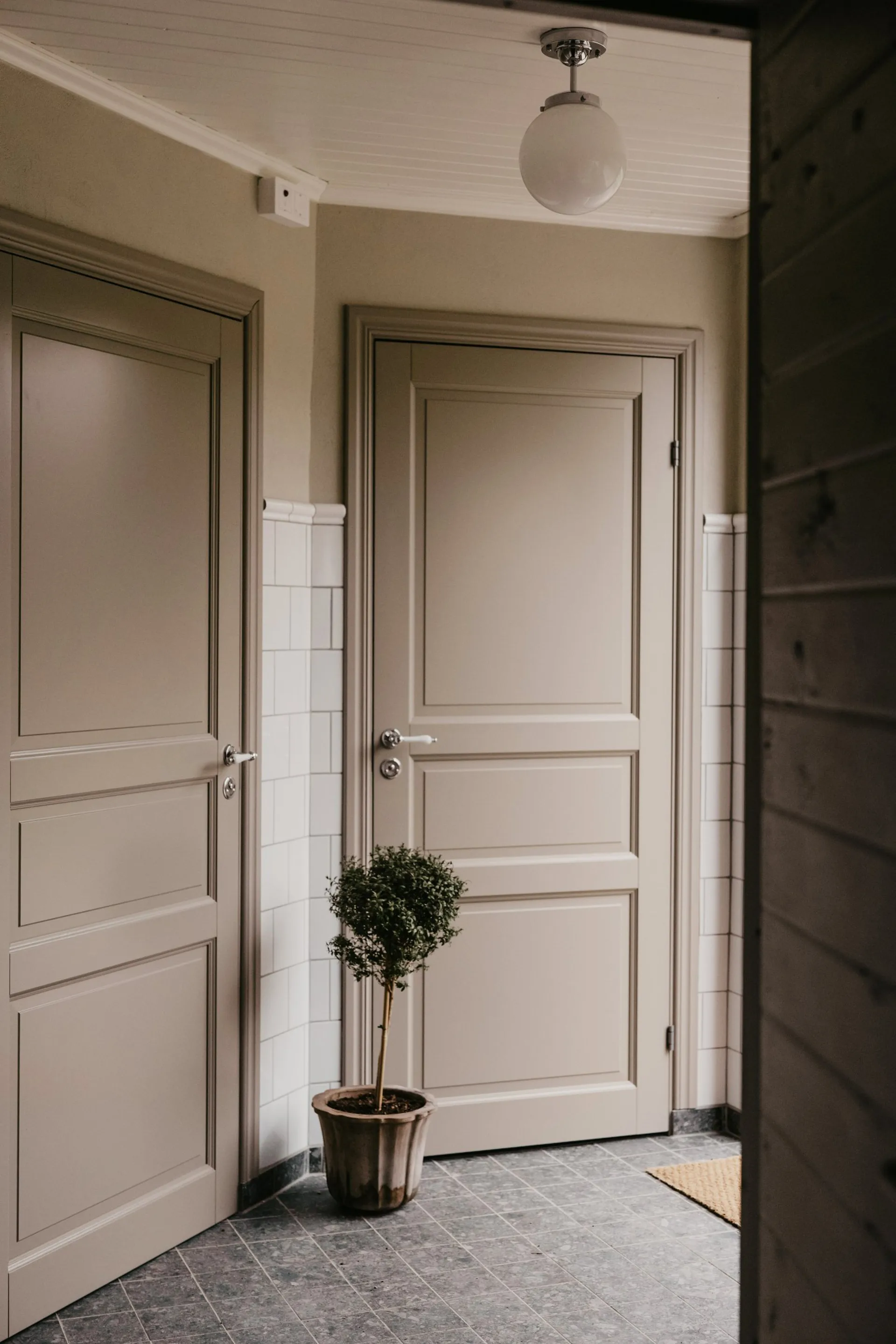 Plafón Alley IP44, Cromo Globen Lighting