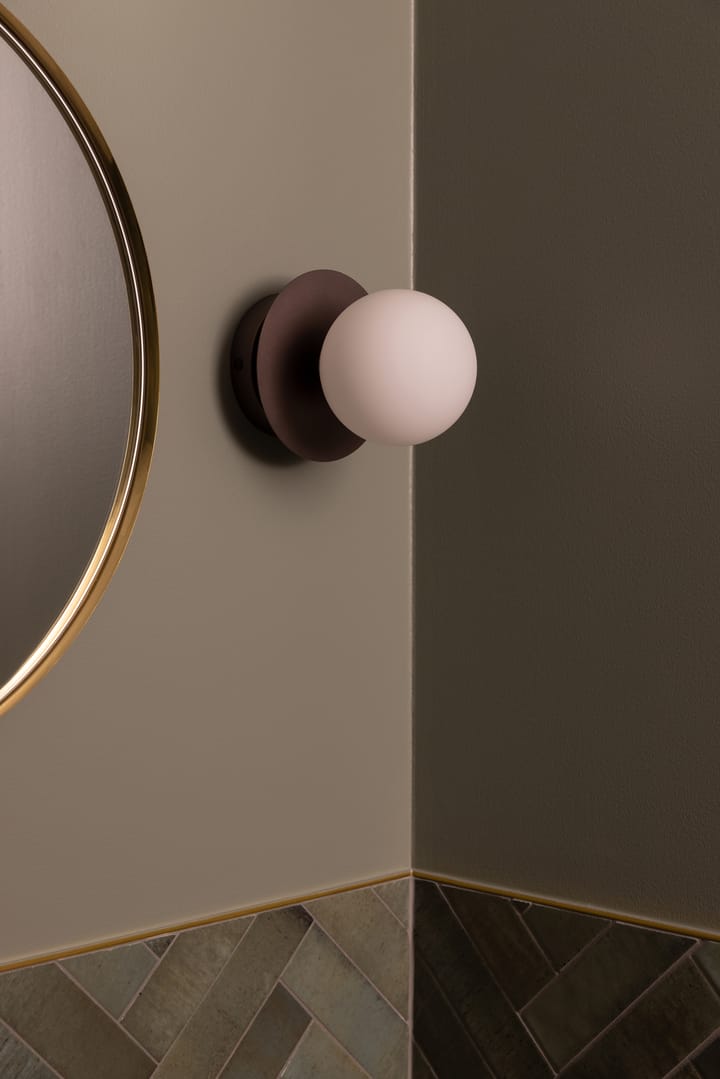 Plafón Art Deco, Bronce-blanco Globen Lighting