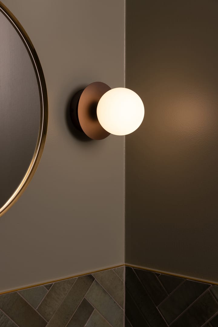 Plafón Art Deco, Bronce-blanco Globen Lighting