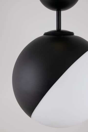 Plafón Contur Ø25 cm - negro-blanco - Globen Lighting